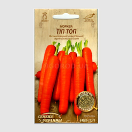 Семена моркови «Тип-Топ», ТМ «СЕМЕНА УКРАИНЫ» - 2 грамма